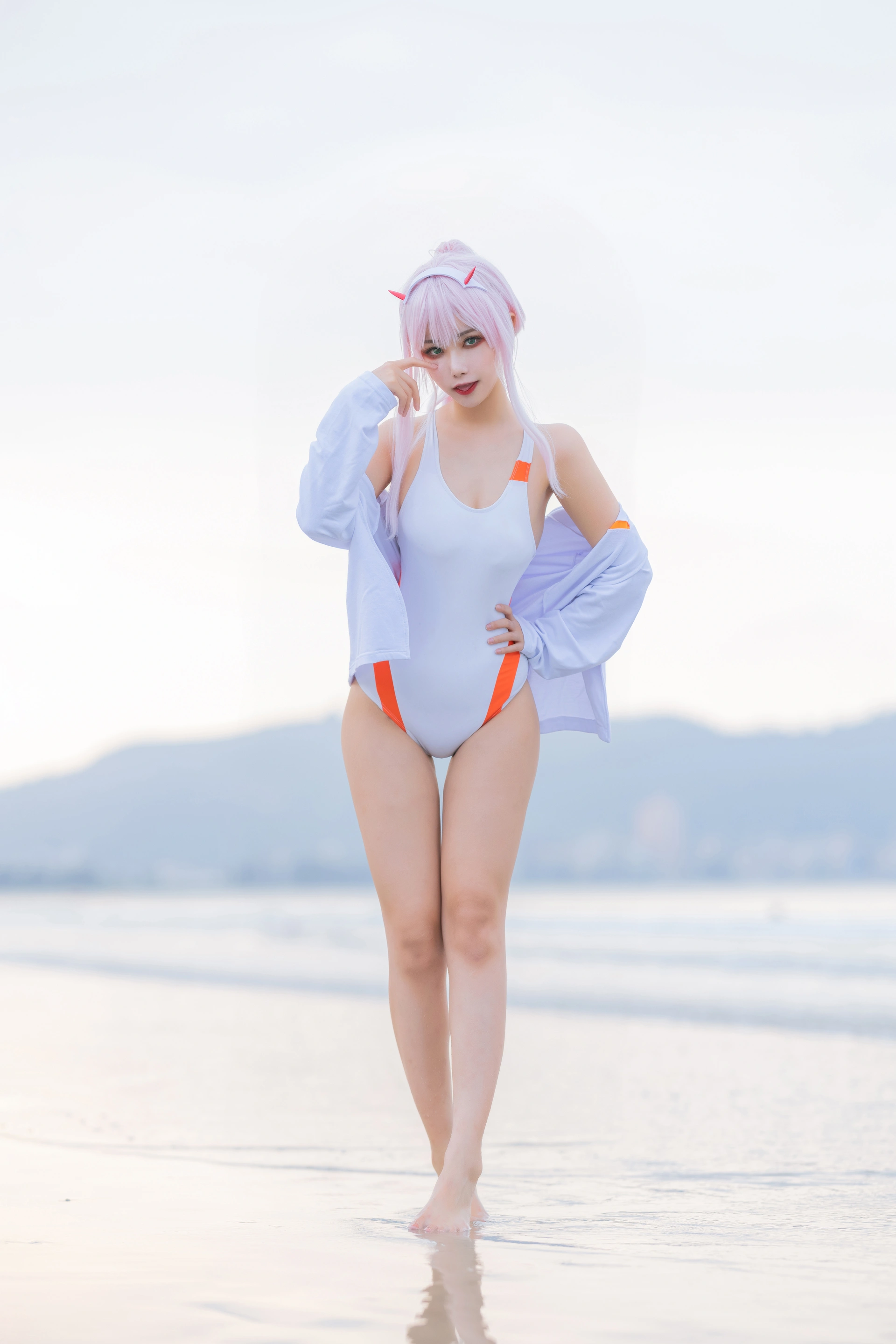 Momoko葵葵 - NO.36 DARLING in the FRANXX 02 泳装 兔女郎&花嫁 3